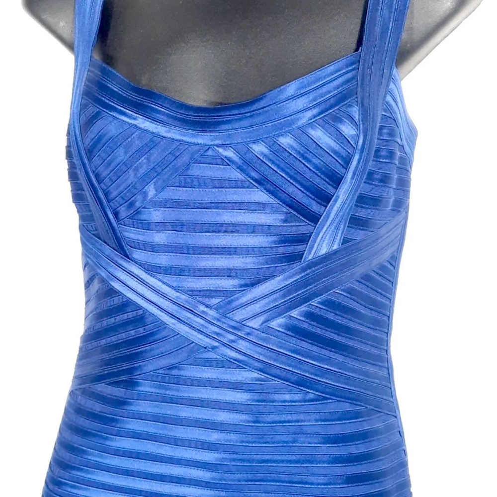 Blue cocktail dress BCBG